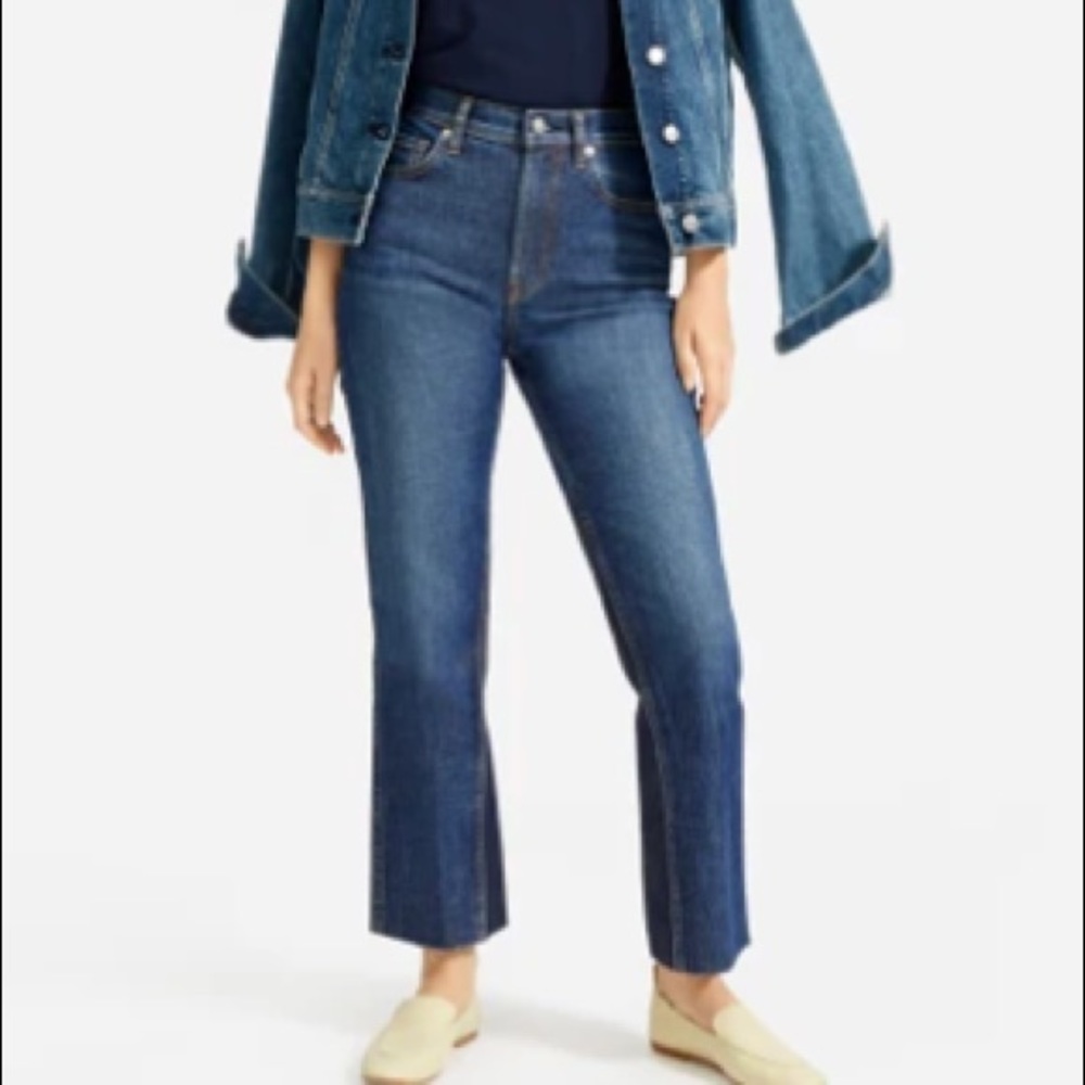 Everlane Cheeky Bootcut Classic Blue size 29